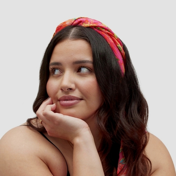 ☀️🆕️☀️ BEACH RIOT Melanie Sarong in Miami Peony- Plus Size - Picture 3 of 4